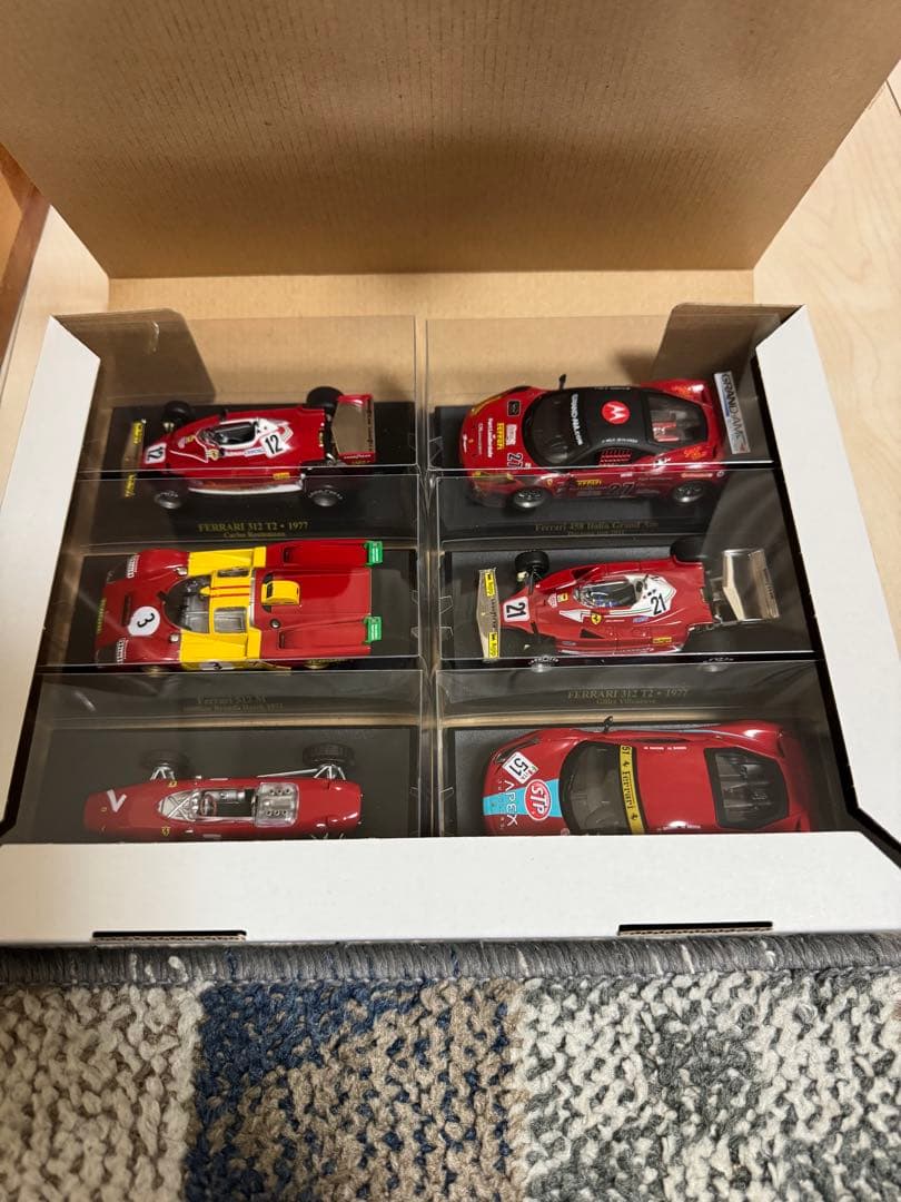 アシェット　公式フェラーリF1コレクション84台セット
