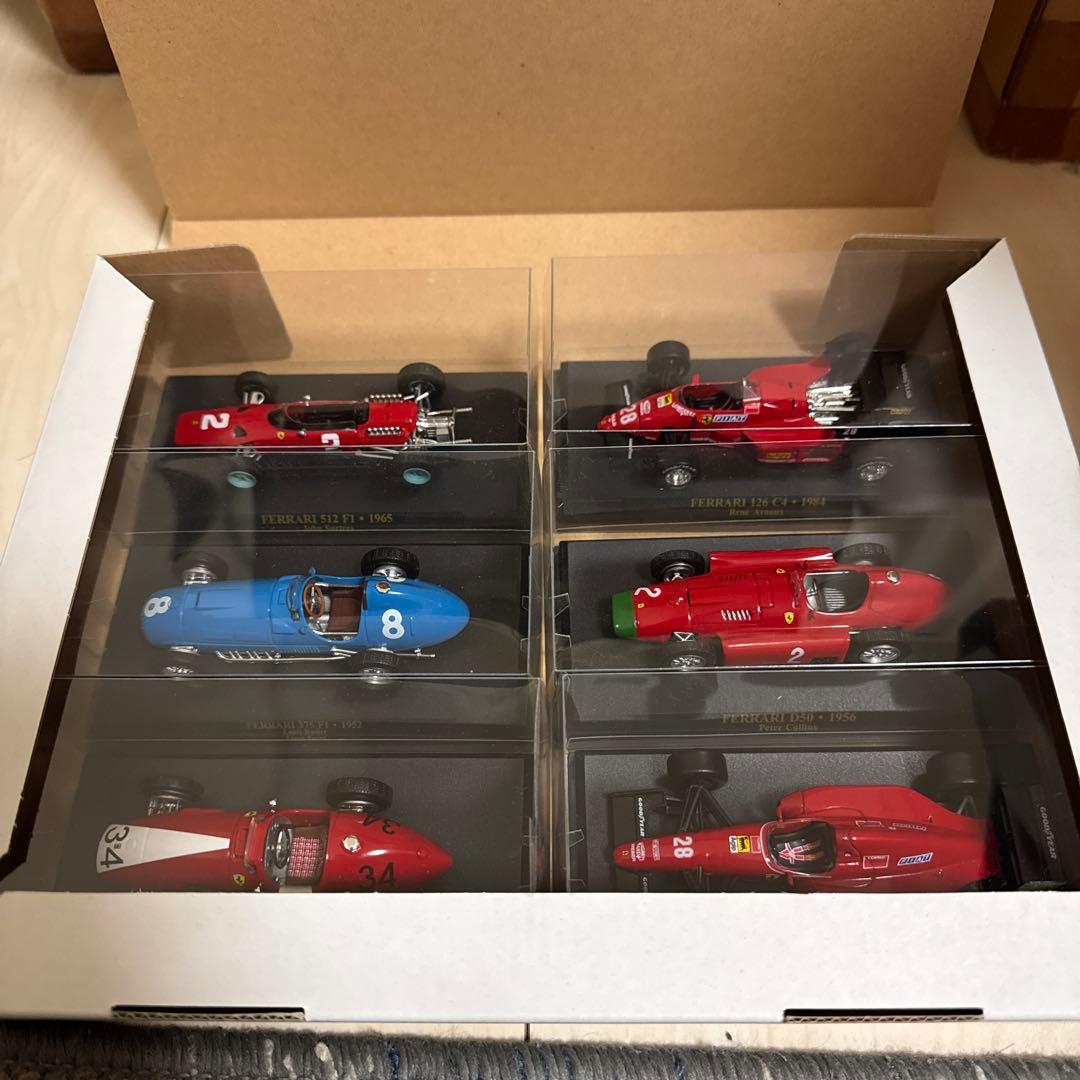 アシェット　公式フェラーリF1コレクション84台セット