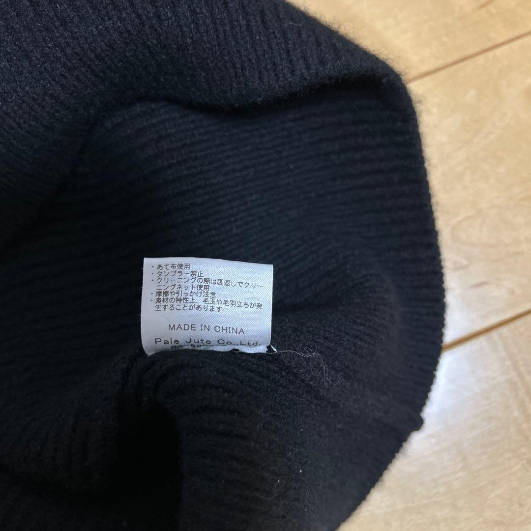 MAISON CARREE メゾンカレ カシミヤベスト ブラック 石田ゆり子さん