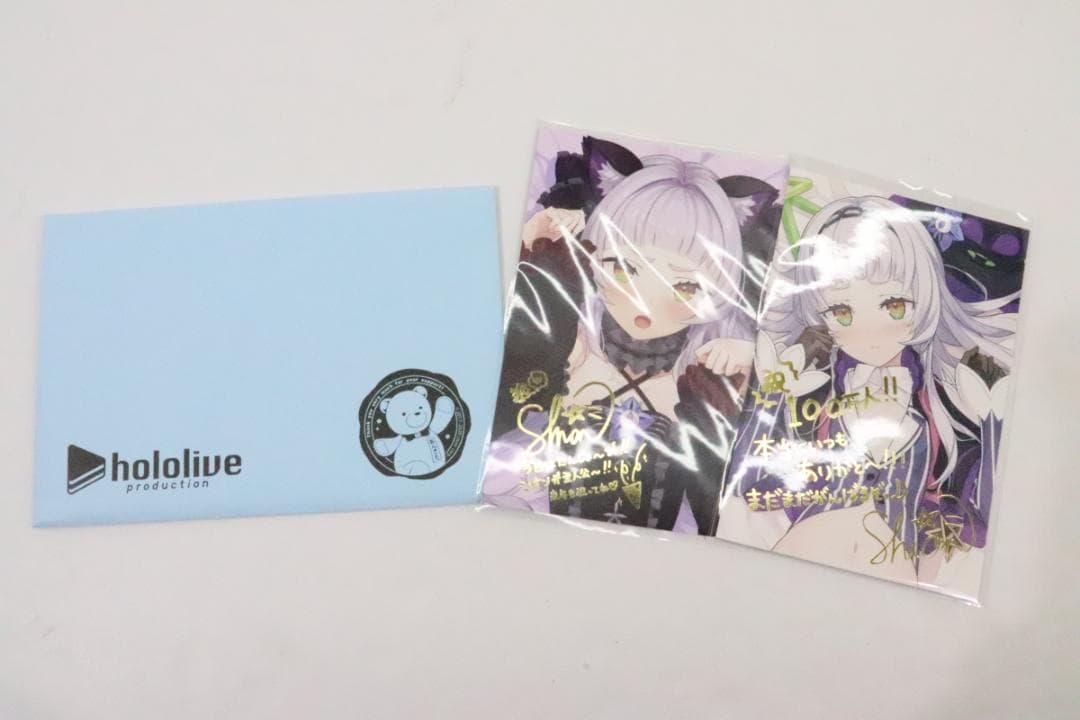 紫咲シオン 100万人記念 ホロライブ ラバーマット プレマ 紫咲シオン
