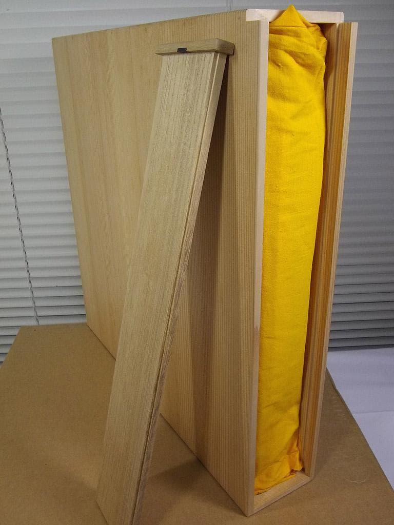 平安宗章作 槍梅蒔絵 炉縁 尋牛斎家元（久田宗