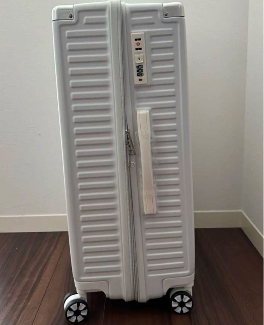 スーツケース キャリーケース 軽量 ファスナー ダブルキャスター