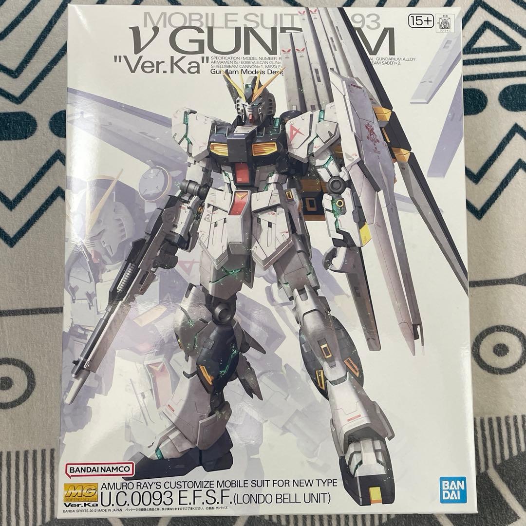未組立品 MG νガンダム Ver.Ka 1/100 MG 1/100 Zeta Gundam Ver.Ka Plastic Model