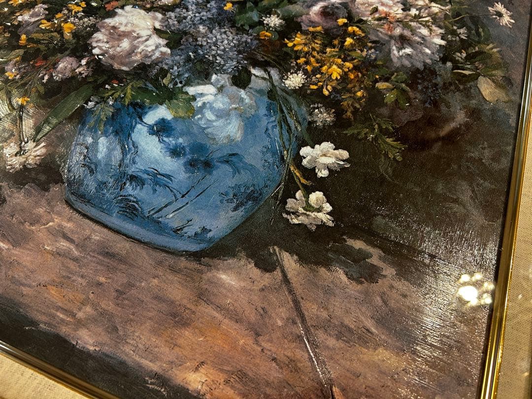 P*l様 【新品未使用】ルノワール　春の花　15号　立体複製画