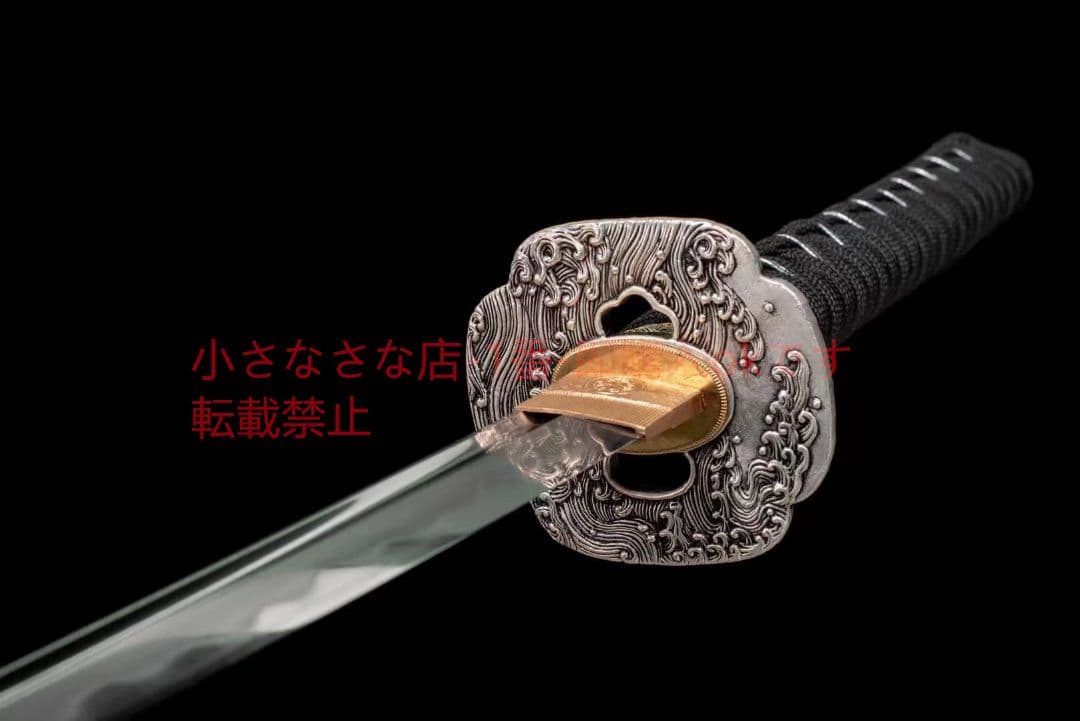 【川野三枚合侍刀】 武具　刀装具　日本刀　模造刀 居合刀