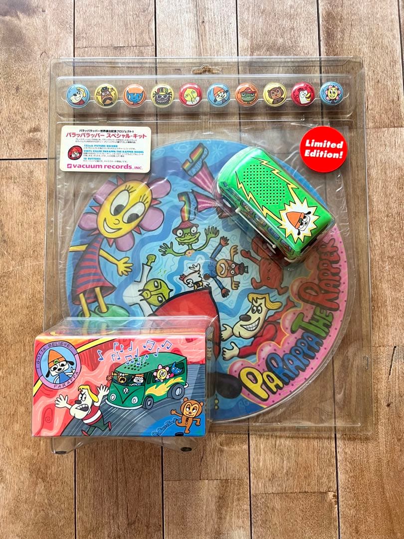 世界限定1000個】パラッパラッパー スペシャルキット 未開封