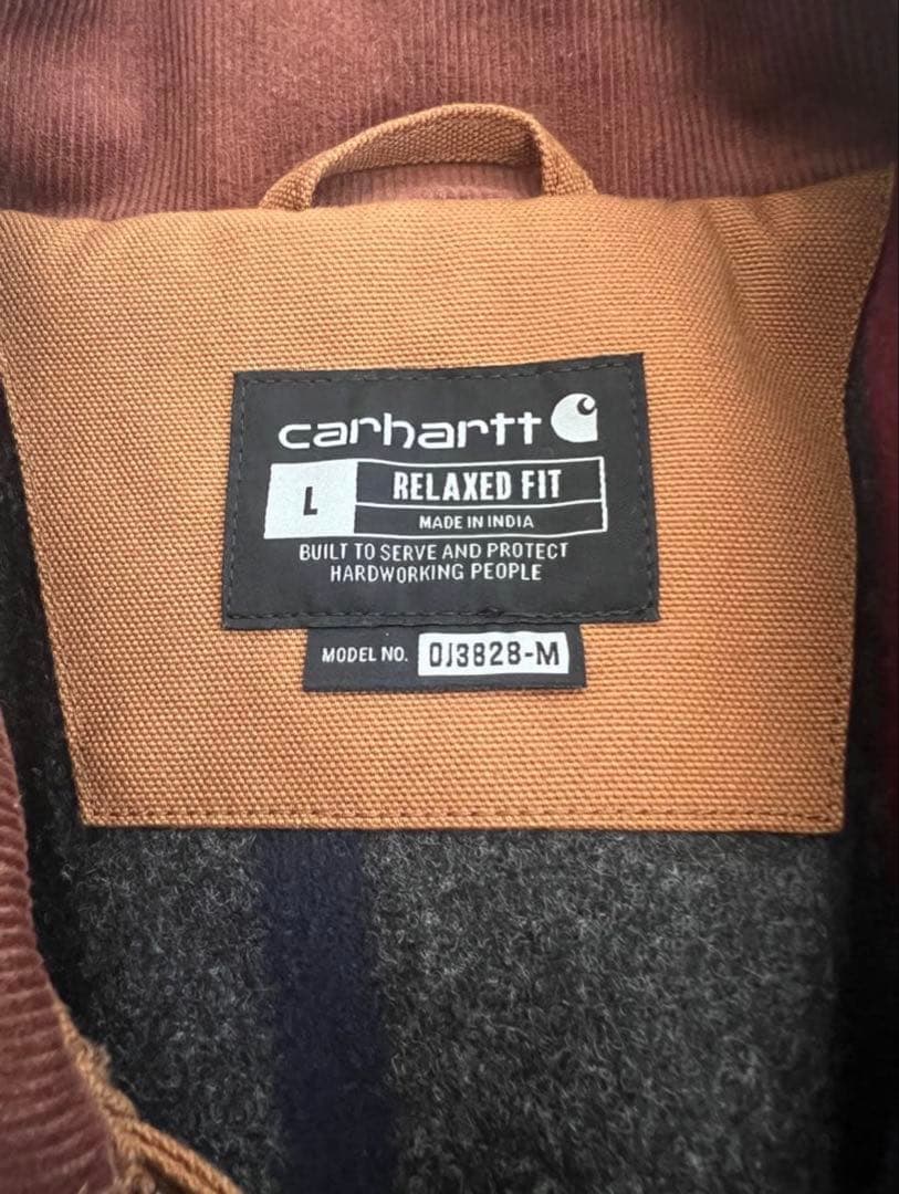 【極美品】Carhartt デトロイトジャケット Lサイズ ブラウン
