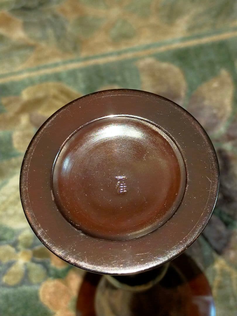 ♥新品♥　能作一佳　♥　花瓶　周素觚　銅製　花器　花入れ　茶道具