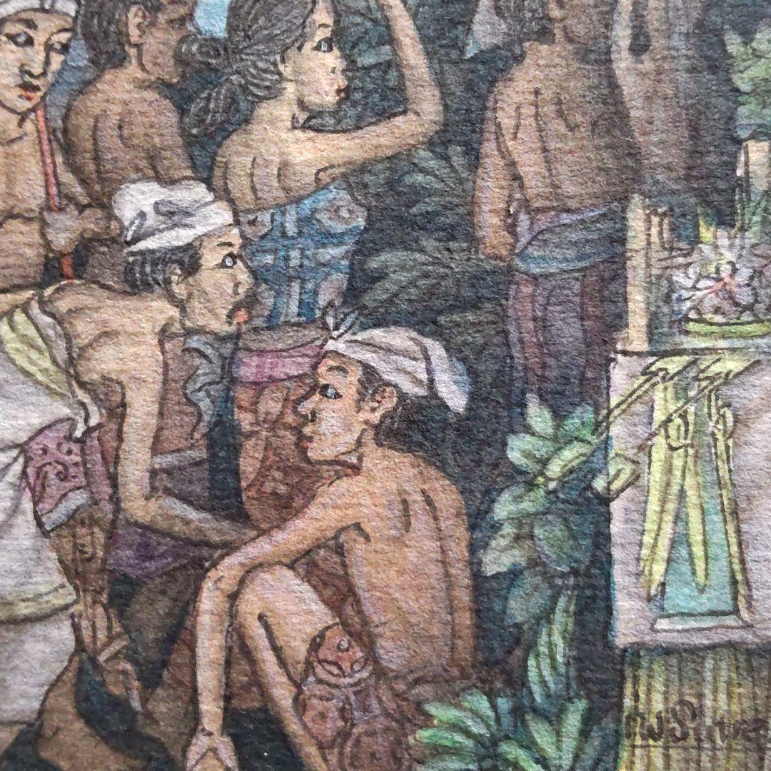 メカルメ。バリ島 絵画です。