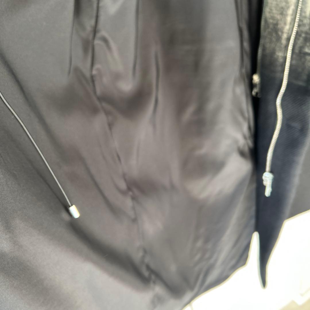 NEIL BARRETT ニールバレットコート　カーキ×ブラック　サイズ44