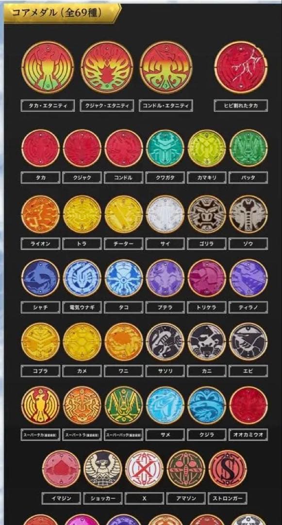 仮面ライダーOOO オーズドライバーコンプリートセットver.10th