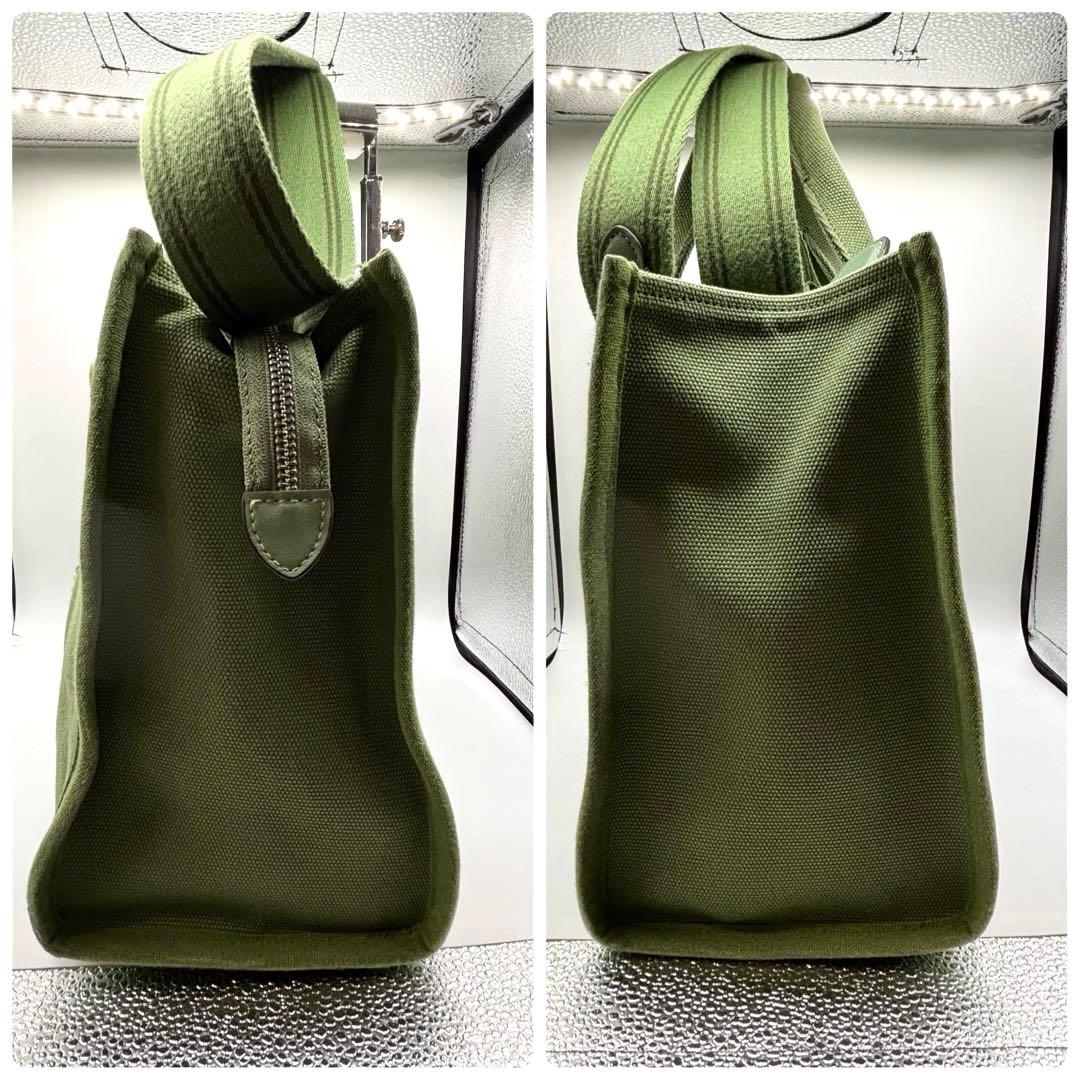 希少 ✨コーチ トートバッグ ショルダーバッグ カーゴトート 34 緑