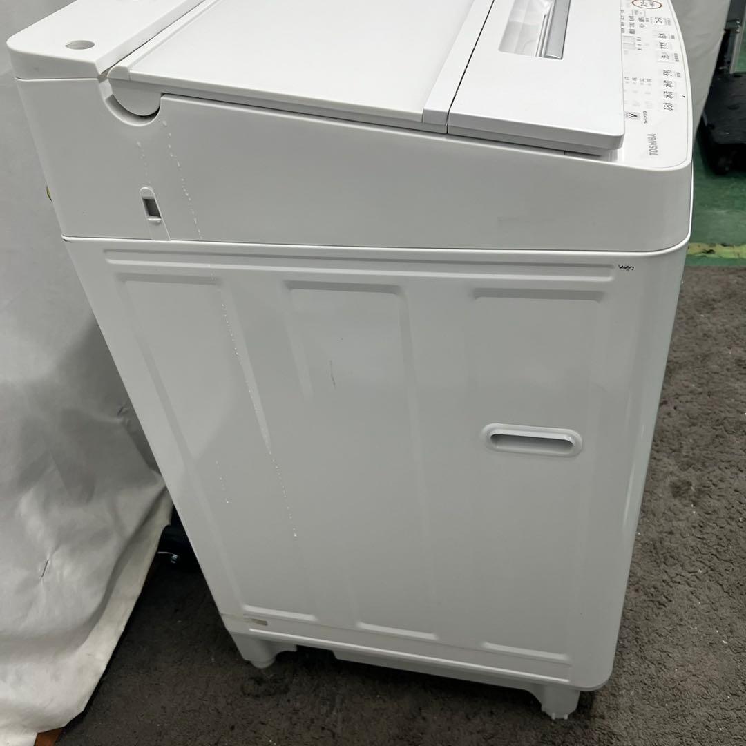 884⭕️洗濯機　東芝　10キロ　大容量　安い　白　中古　冷蔵庫　設置無料　人気