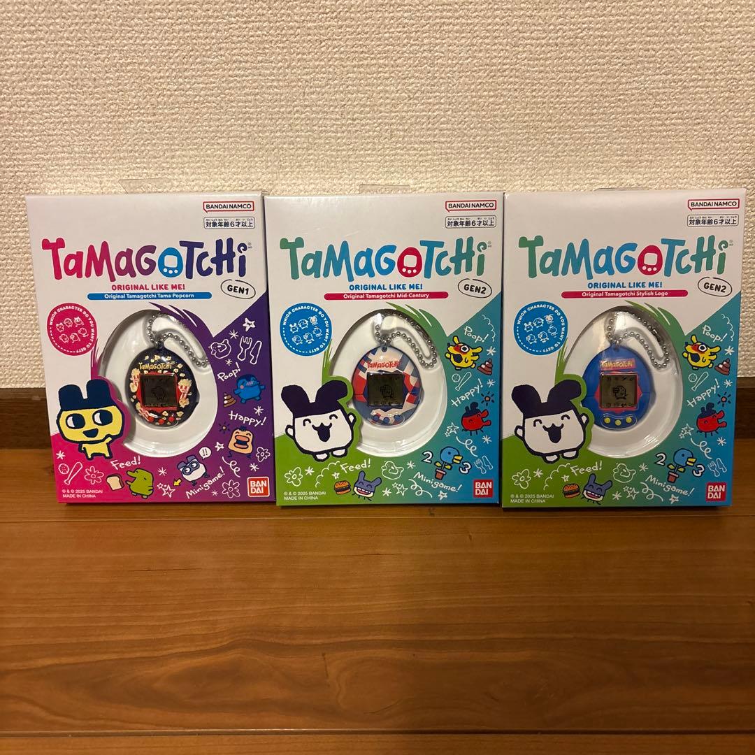 新品未開封】ローソン限定たまごっち3種セット - メルカリ