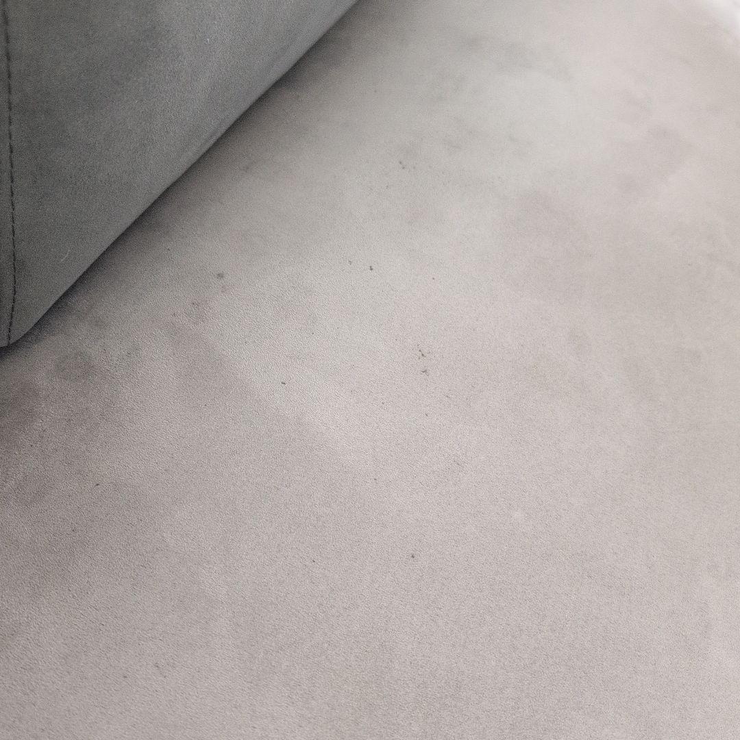 グレー スエード アイランドソファセット