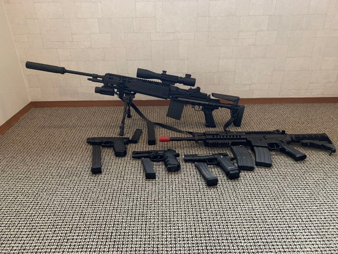 M14 トリガーハッピー　EBR G&P M4 M16