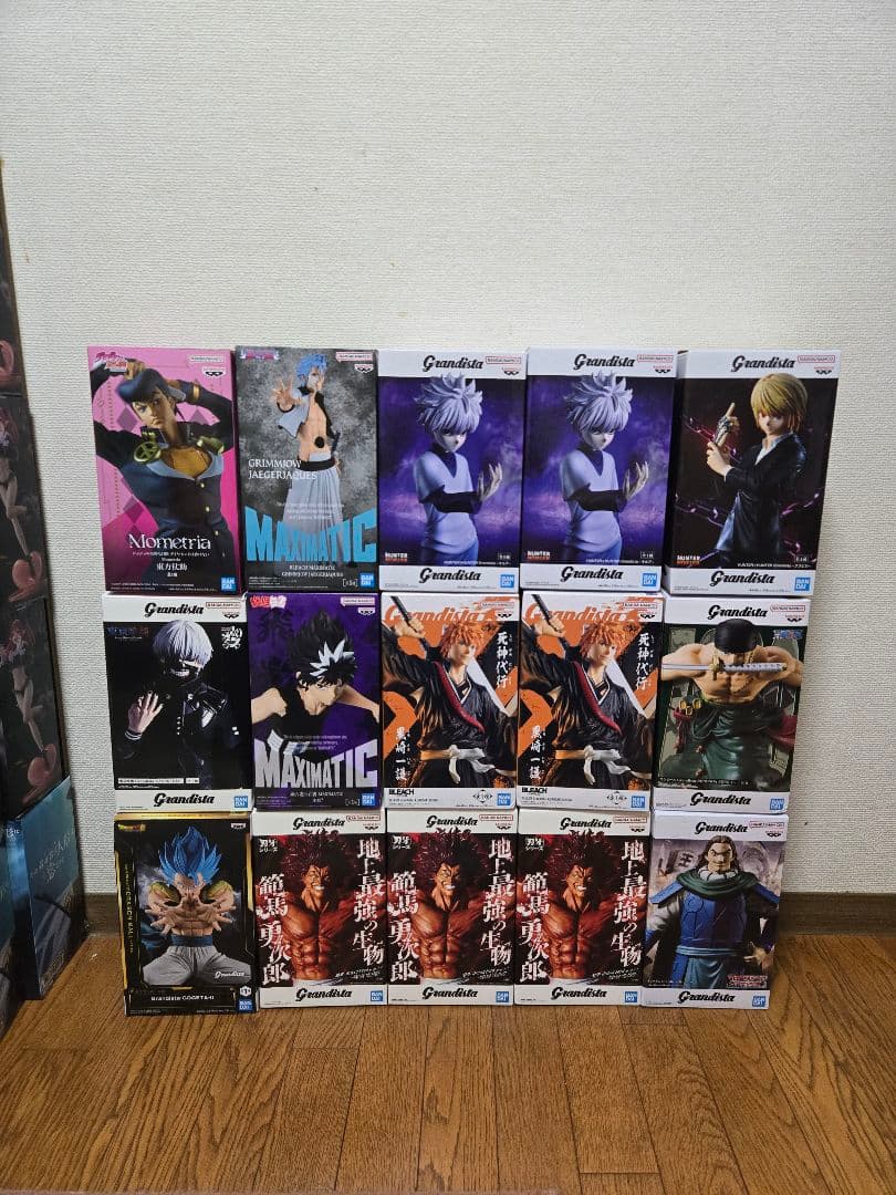 グランディスタ系多めジャンプ系人気プライズフィギュア13体