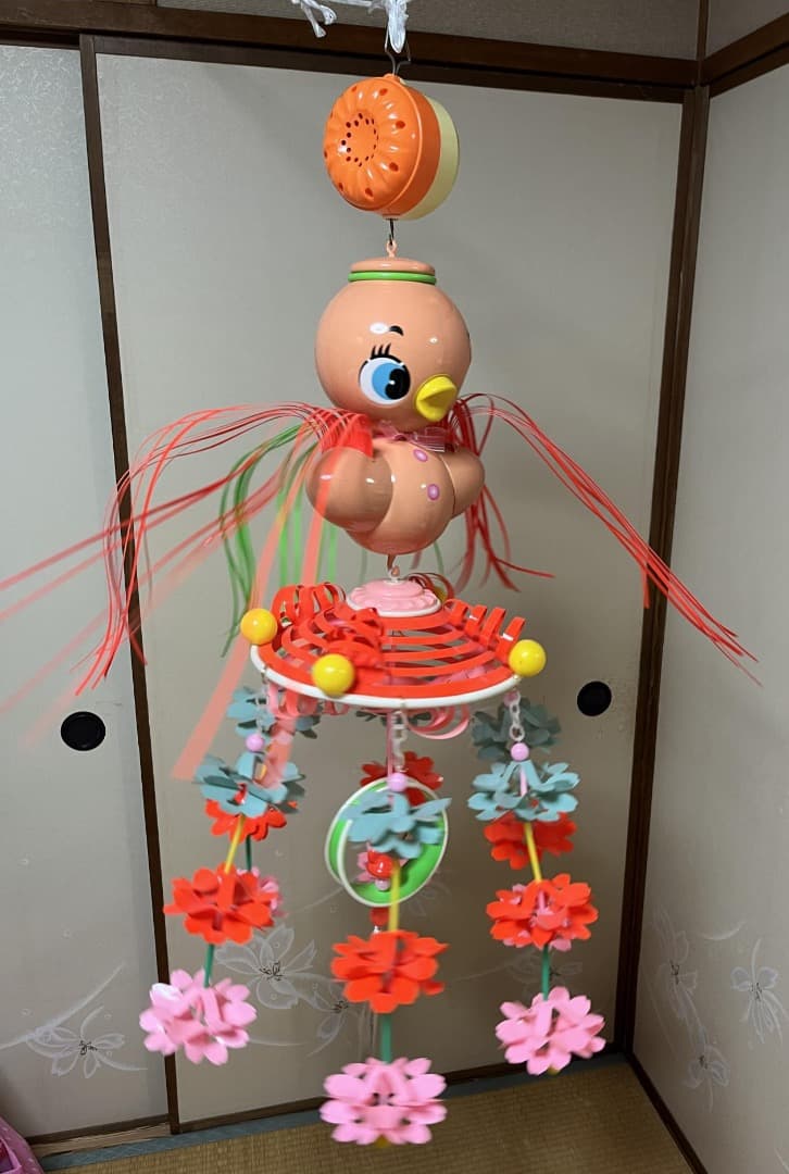 レトロ ワンタッチメリーゴーランド（中古）