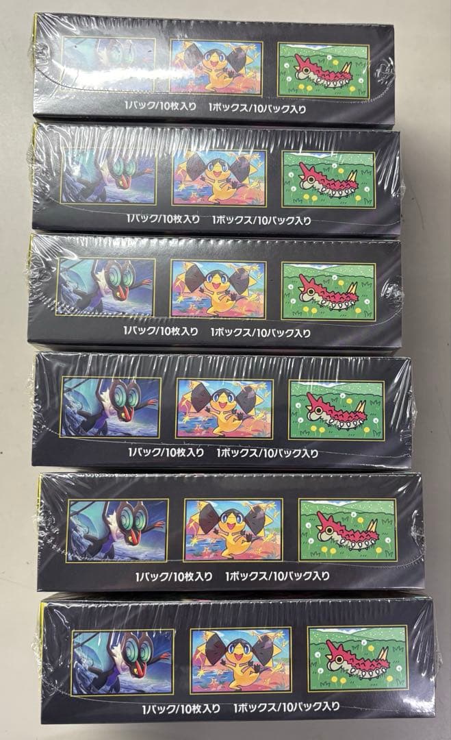 ポケモンカード MEGA ドリームEX 未開封シュリンク付き6BOX