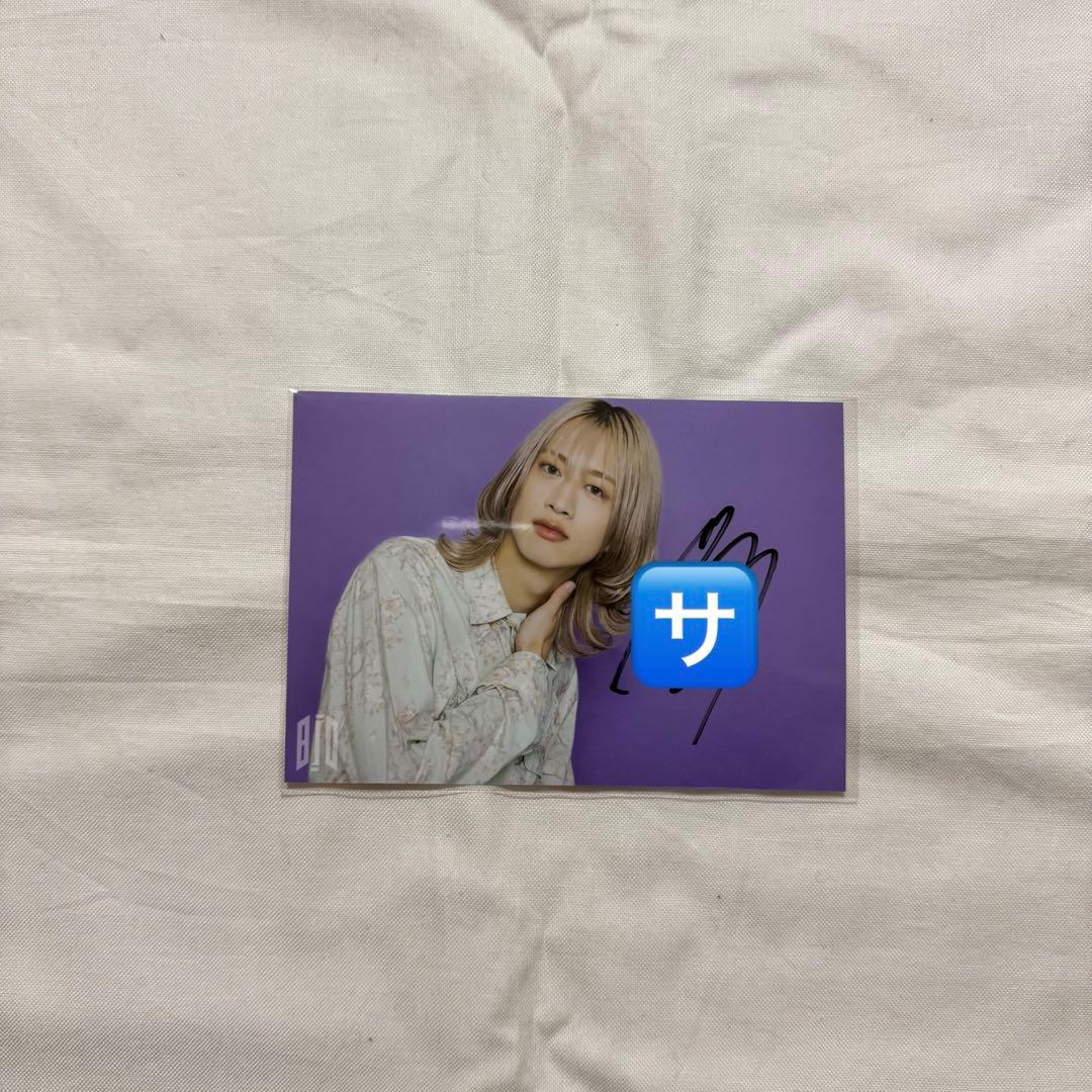 BUDDiiS 生写真 #032 MORRIE サイン