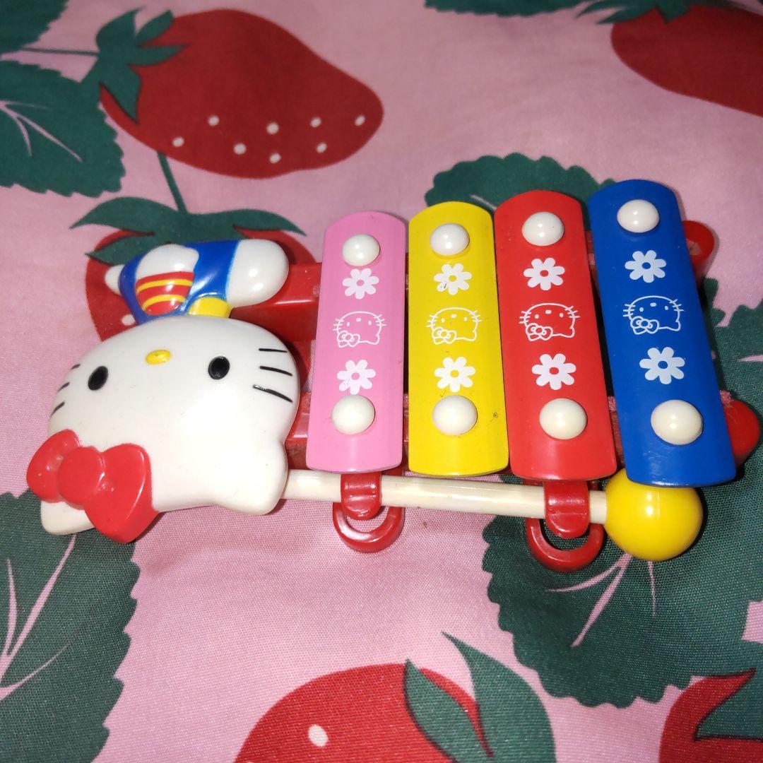 幼児玩具ハローキティキティちゃん木琴かわいい音だよキティサンリオ