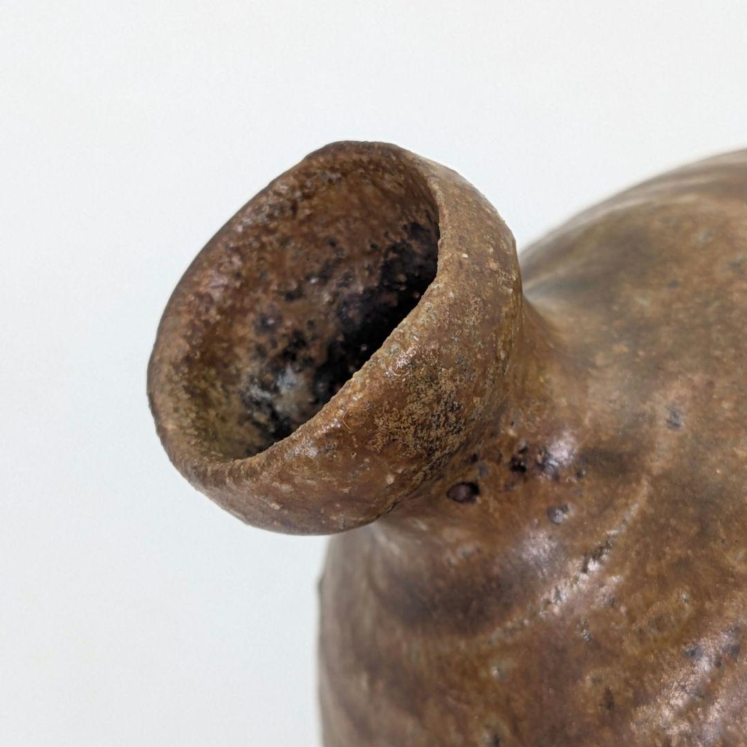 備前市無形文化財 木村玉舟 備前焼 徳利 共箱合布栞 とっくり