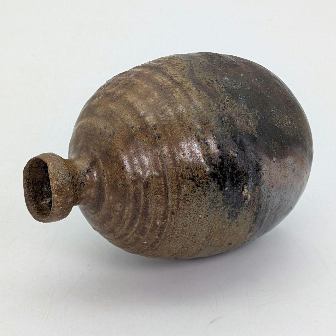 備前市無形文化財 木村玉舟 備前焼 徳利 共箱合布栞 とっくり 酒器