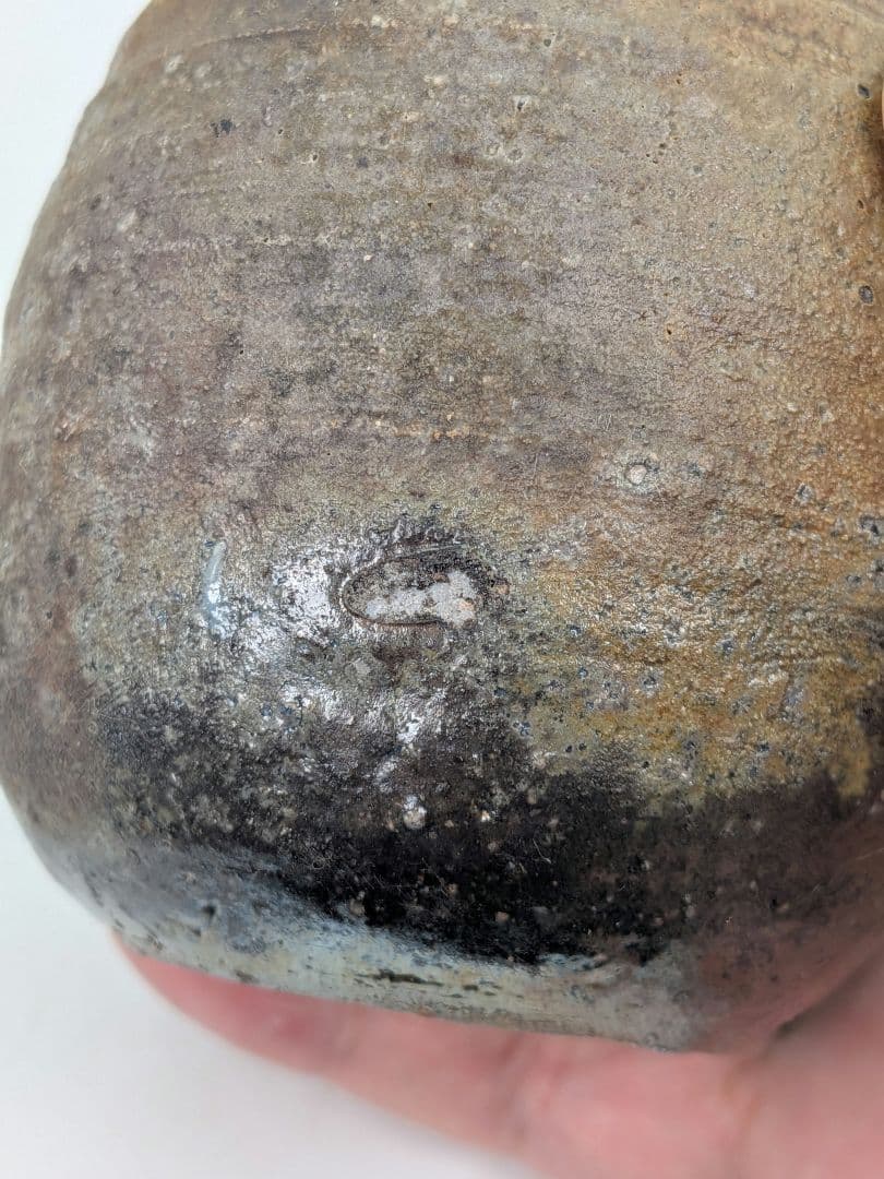 備前市無形文化財 木村玉舟 備前焼 徳利 共箱合布栞 とっくり 酒器