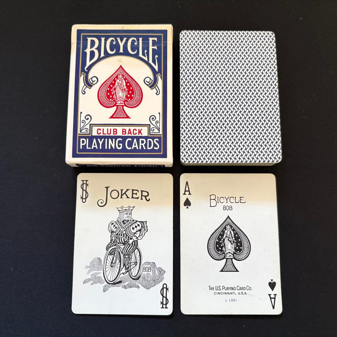激レア Bicycle Club Back クラブバック オールドデック