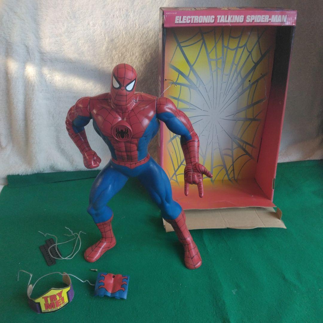TOYBIZ製 エレクトロニックトーキング スパイダーマン 約40cm - メルカリ