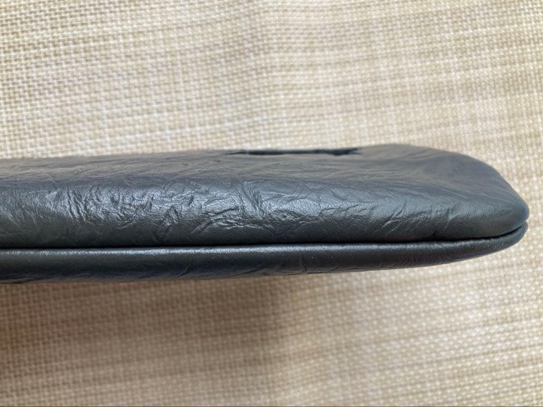 aoneco がま口　長財布　小銭入れ&カードケース付き