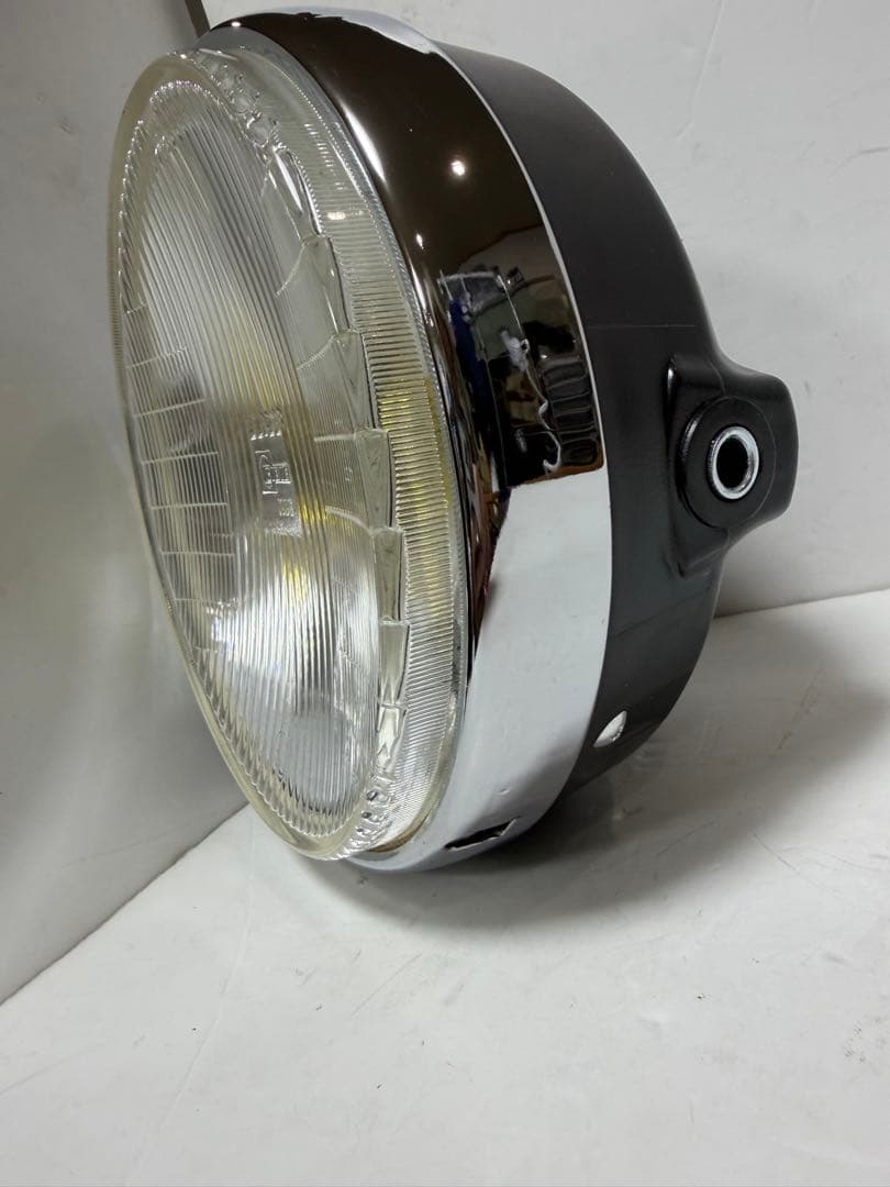 希少当時物シビエスーパーオスカー180πシビエ凹みレンズ付ヘッドライト