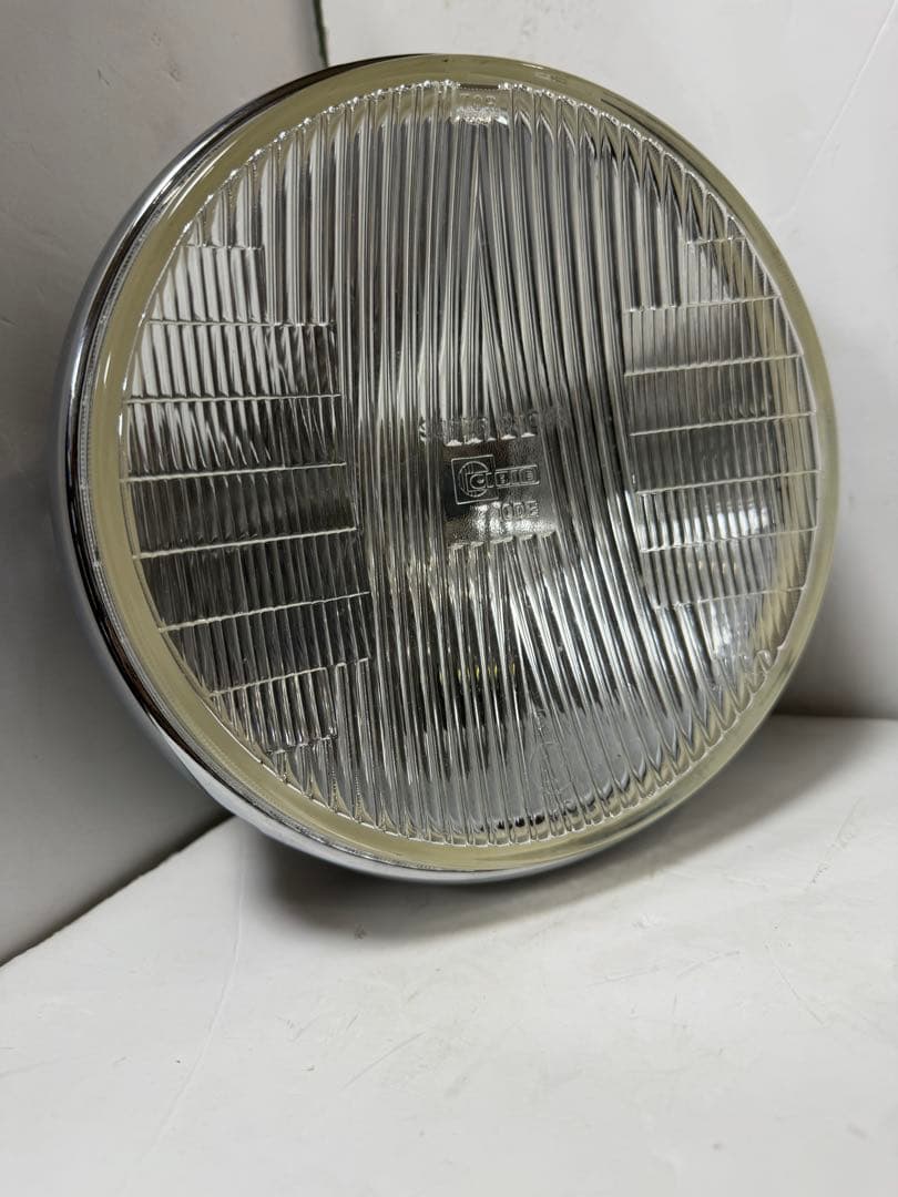 希少当時物シビエスーパーオスカー180πシビエ凹みレンズ付ヘッドライト