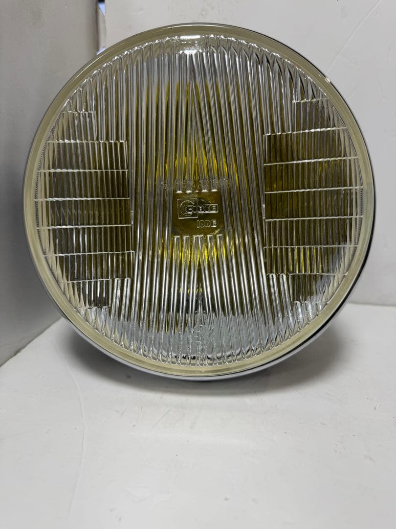 希少当時物シビエスーパーオスカー180πシビエ凹みレンズ付ヘッドライト