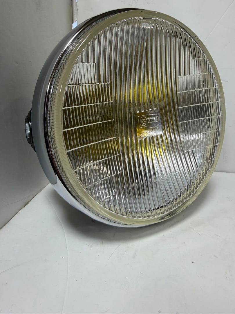 希少当時物シビエスーパーオスカー180πシビエ凹みレンズ付ヘッドライト