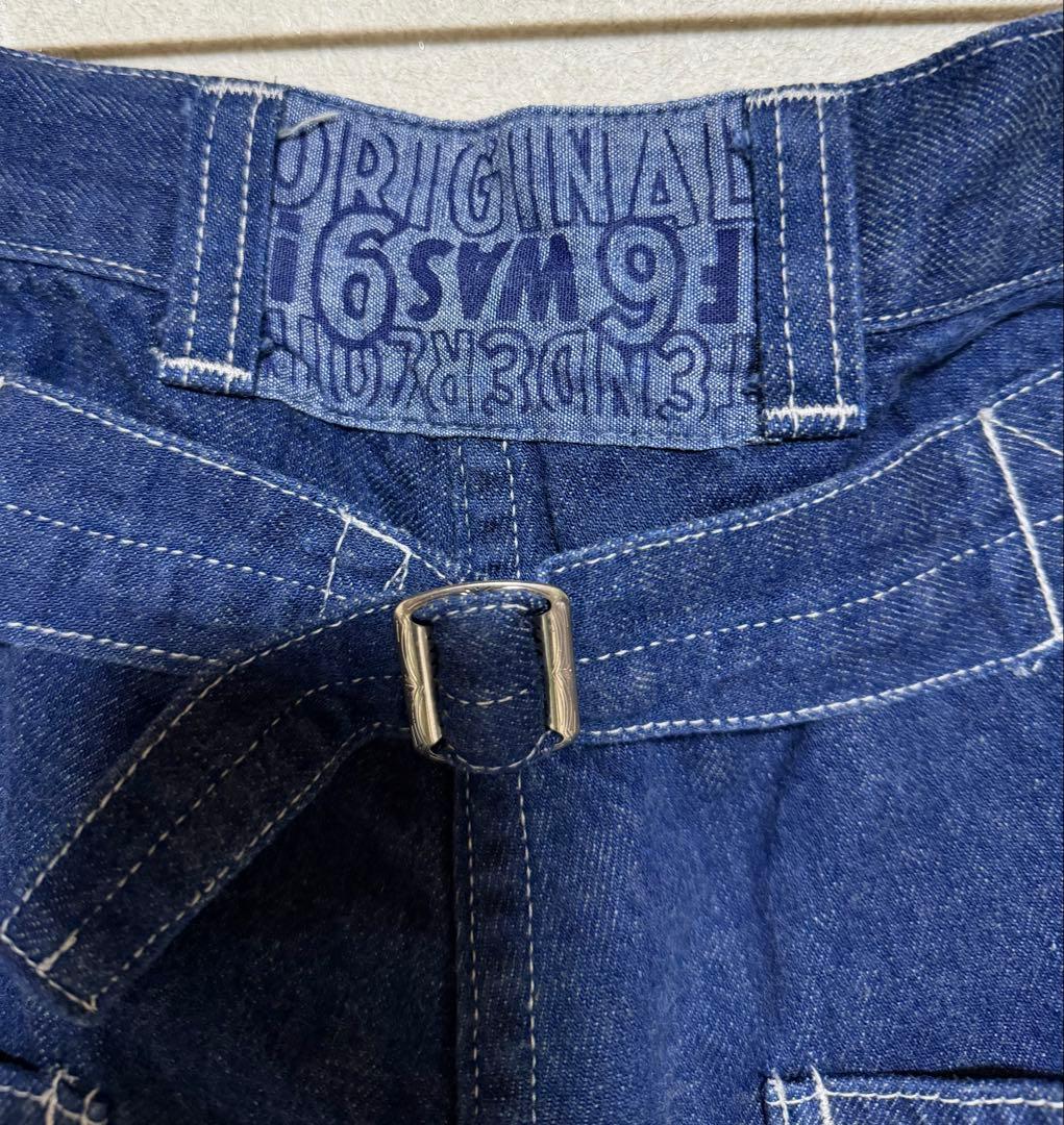 テンダーロインDENIM TROUSERS BLUE M