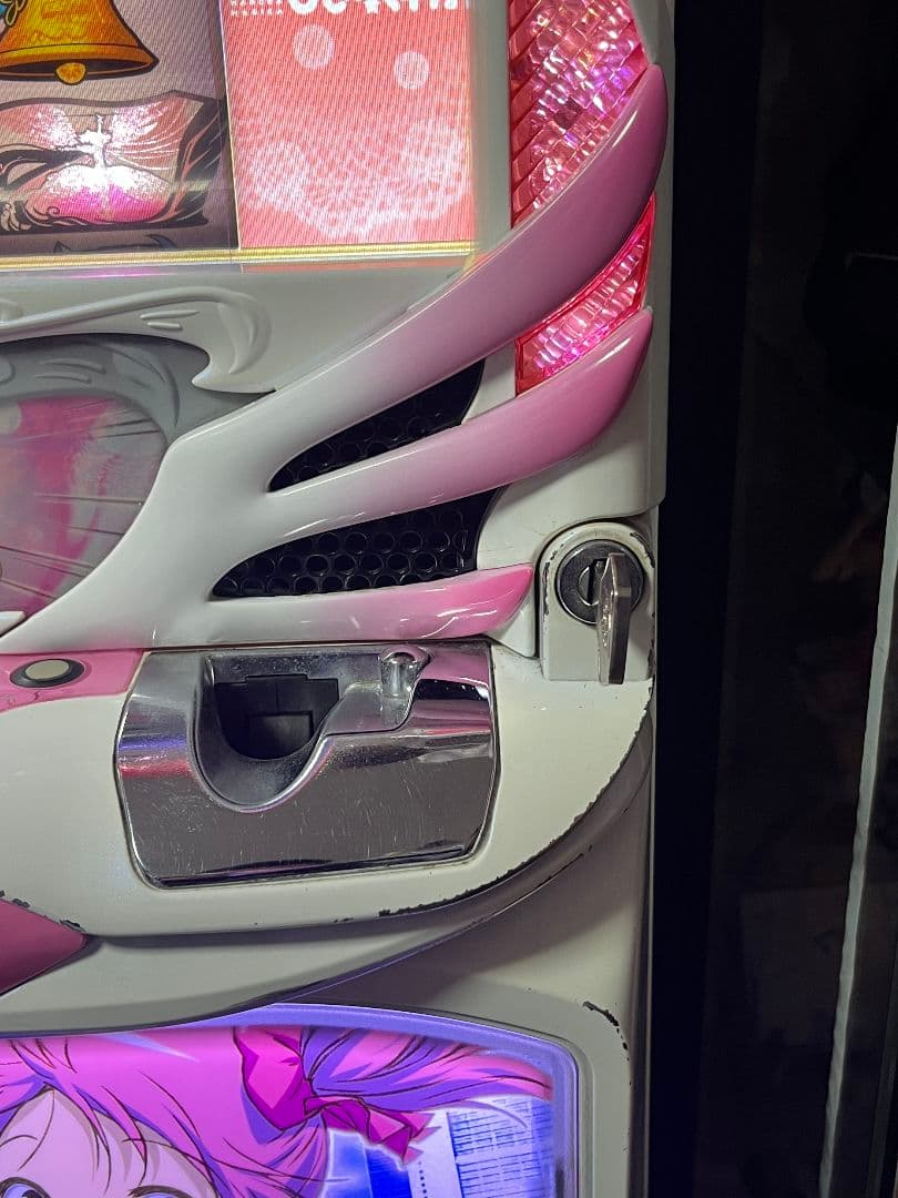 5号機 まどマギ パチスロ コイン不要 まどかパネル付き 実働品 超人気