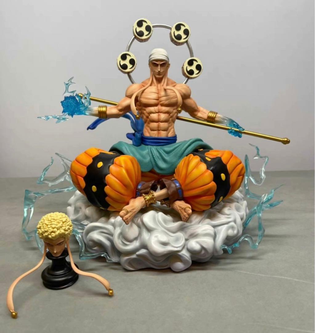 ワンピース 雷神エネル フィギュア ガレージキット - メルカリ