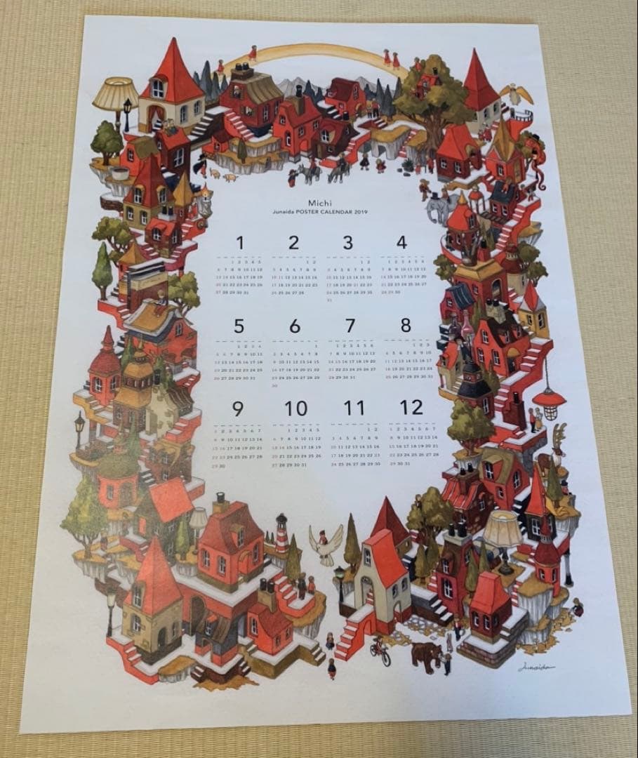 junaida ジュナイダ ポスターカレンダー - メルカリ