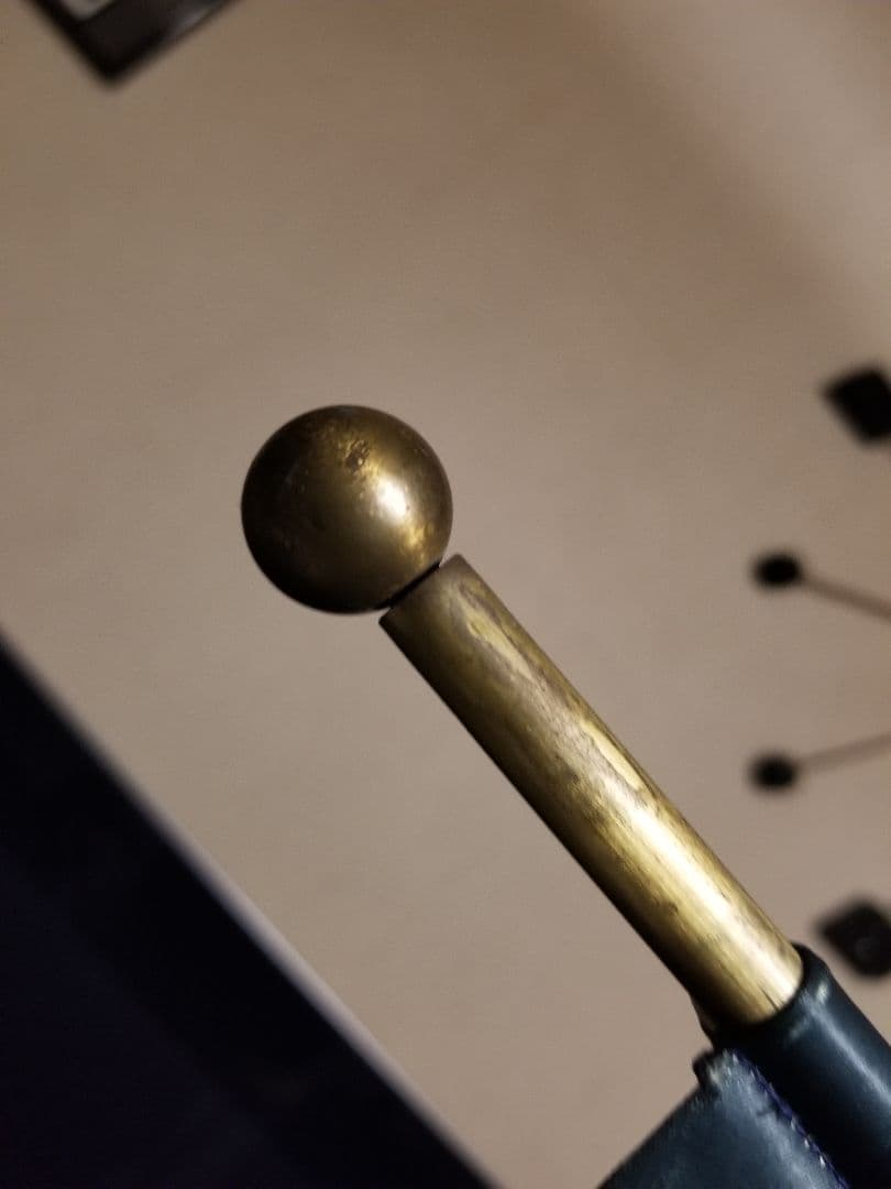 非売品 ヴィンテージ バーバリー 什器 無垢 銅 真鍮 無垢 スタンド