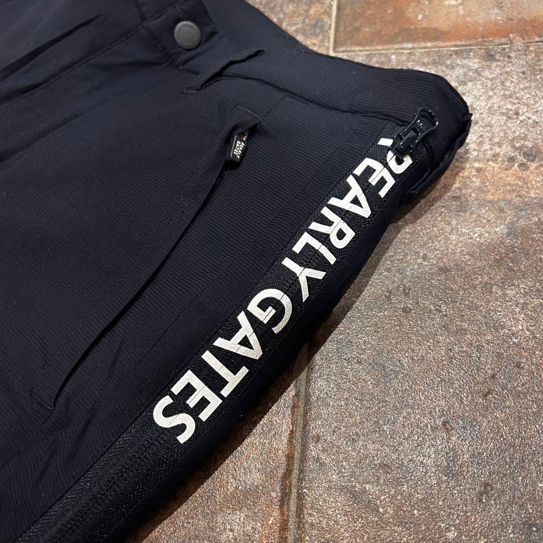 PEARLY GATES 中綿パンツ ネイビー ジップロゴ　小さいサイズ