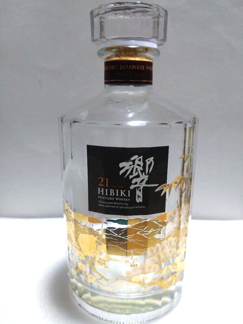 サントリーウィスキー 響 花鳥風月 空き瓶 - メルカリ