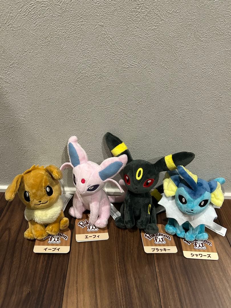 ブランドゲーム・おもちゃ・グッズ - Pokemon fit イーブイ進化系 4体