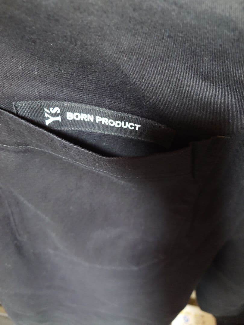 ヨウジヤマモト Y's コットン ワイド パンツ 【黒】 ヨウジヤマモト