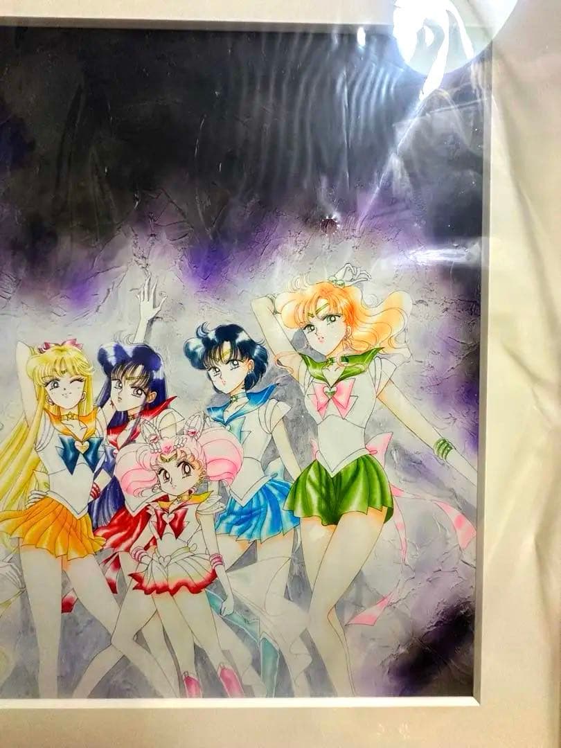 【希少】　新品　セーラームーンミュージアム　複製原画　複製画　D セーラームーン