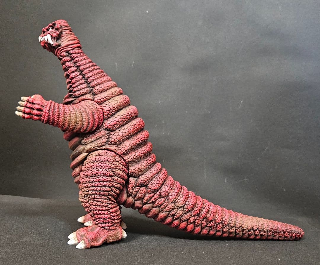 ウルトラ怪獣ソフビ パワードレッドキング雌雄 リペイント完成品