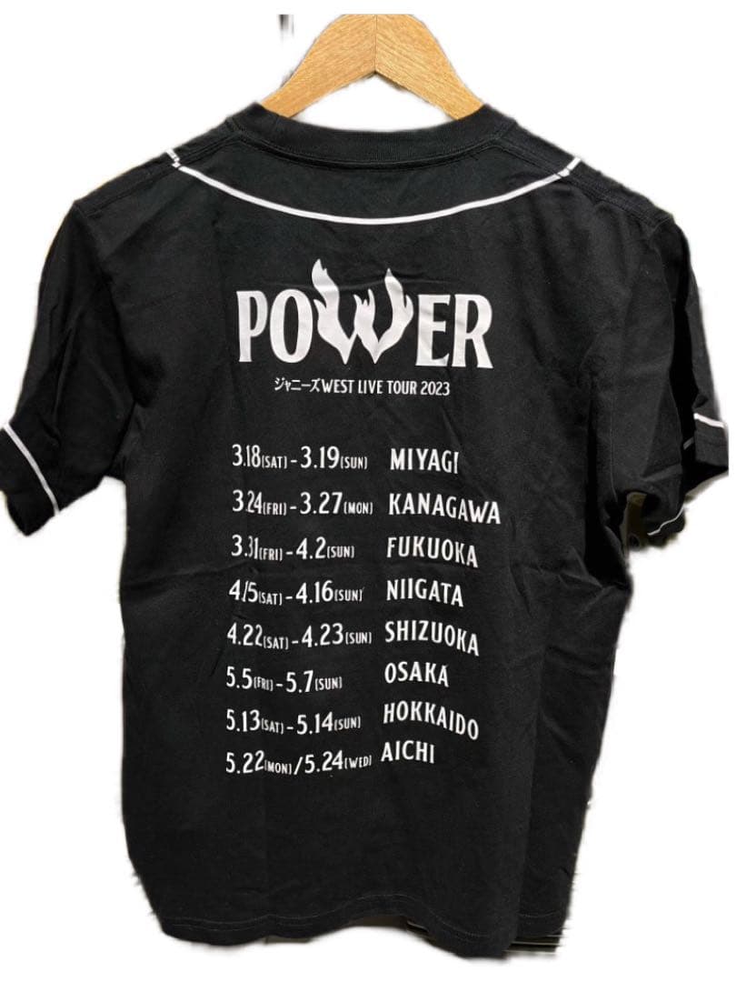 未使用 ジャニーズWEST スタッフTシャツ ベースボール シャツ 非売品 XL