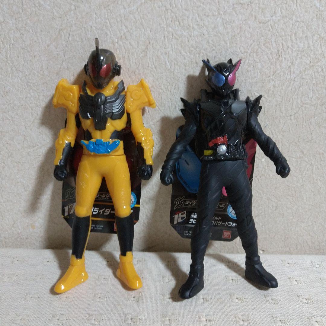 仮面ライダービルド ソフビフィギュア18体