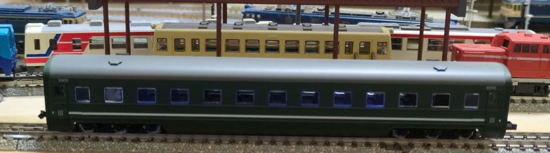 鉄道模型 満州鉄道 パシナ12 燈火管制改造 あじあ号 8両セット