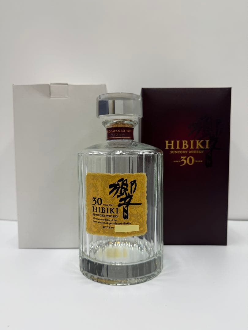 サントリー 響30年 空瓶 未洗浄 化粧箱入り HIBIKI ウイスキー